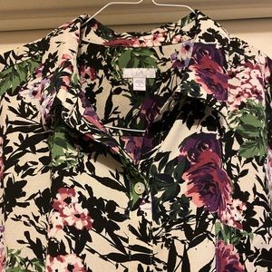 J Jill button up blouse 2X
